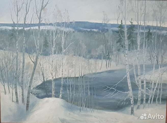 Живопись (картина маслом на холсте) А.Небольсин