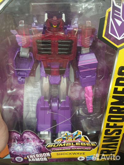 Transformers Shockwave cyberverse трансформер