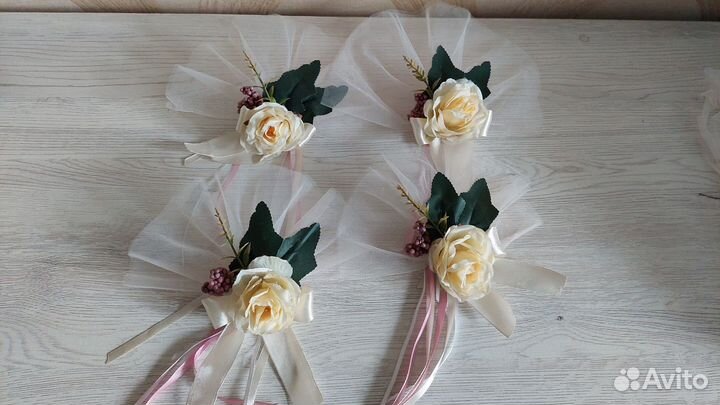 Украшение свадебное на машину