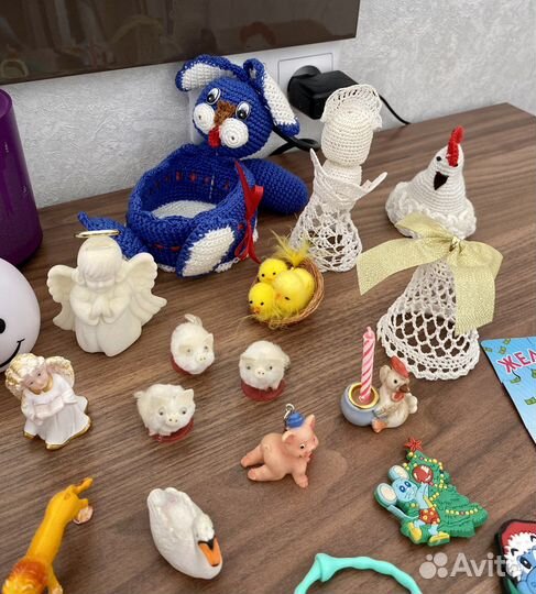 Игрушки пасхальные, из кидеров, ночники, копилка