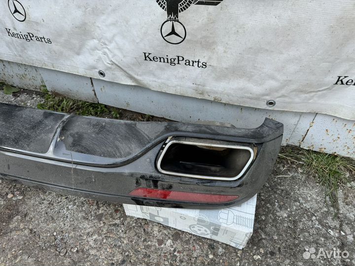 Дифузор бампера + насадки w217 c217 s-coupe