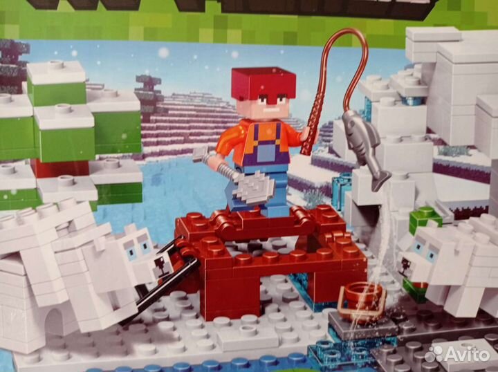 Майнкрафт 10960 Зимняя Рыбалка