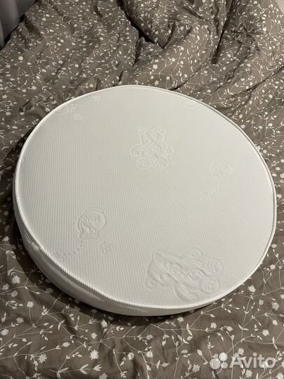 Матрас детский круглый 75х75