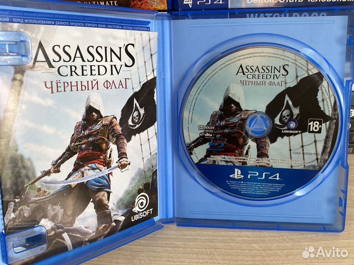 Assasins Creed Черный Флаг PS4
