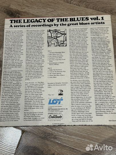 Пластинка Bukka White