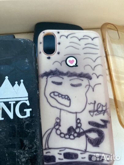 Чехлы на айфоны(6,7+,10)