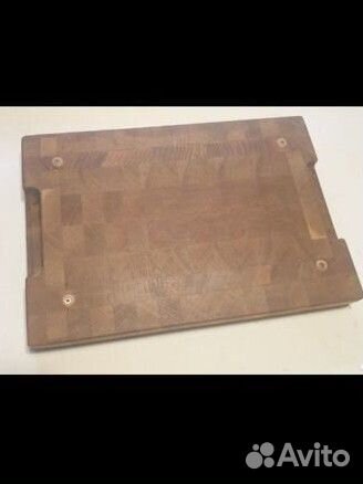 Торцевая разделочная доска из дуба, ясеня