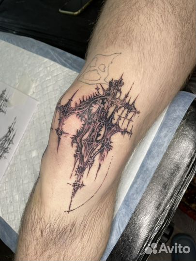 Модель на тату