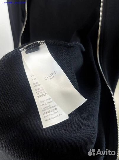 Зип худи Celine Black