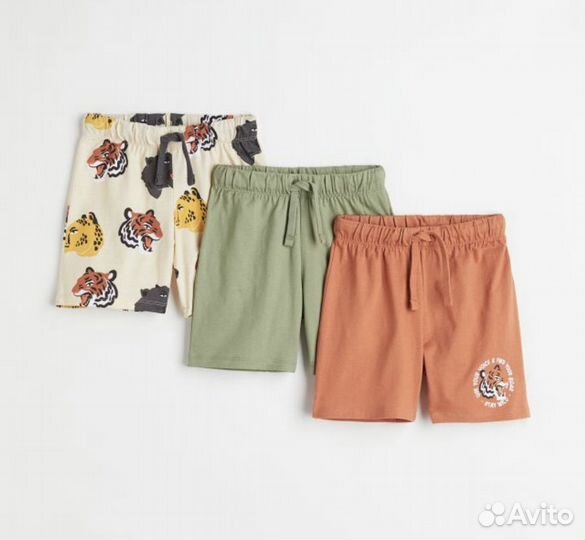 Шорты h&m 110 - 128 новые
