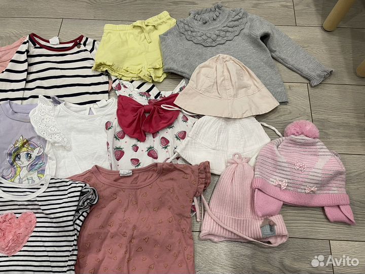 Пакет вещей на девочку 86-92