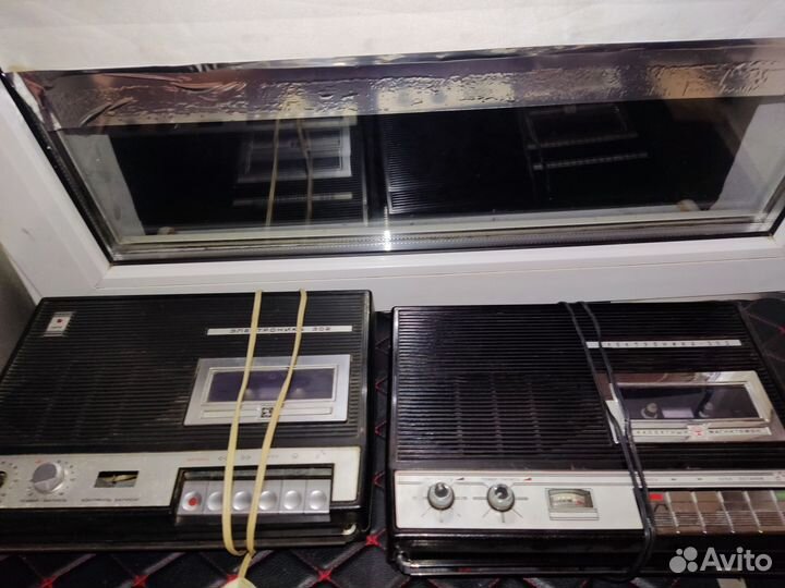Кассетный магнитафон Электроника 302 - 2 шт