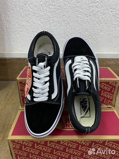 Кеды Vans Old Skool Black White