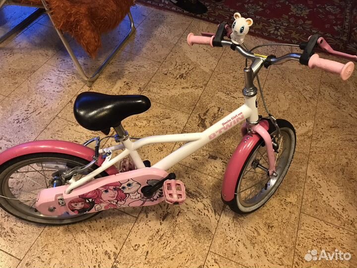 Детский велосипед btwin doctor girl 500