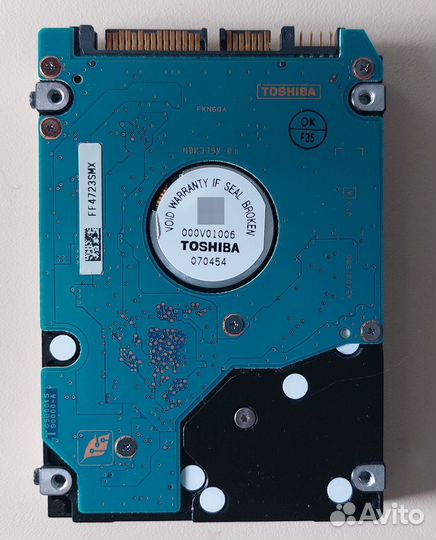 Жесткий диск 2.5 Toshiba 80gb