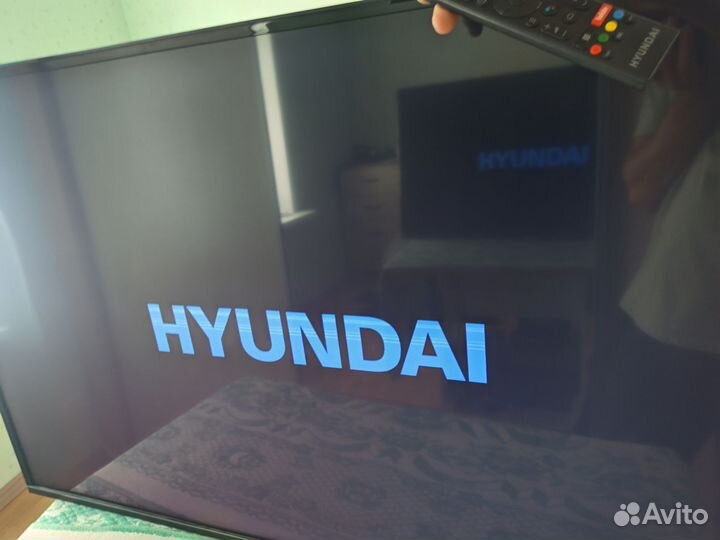 Телевизор hyundai h-led50eu7008 50 дюймов сломан