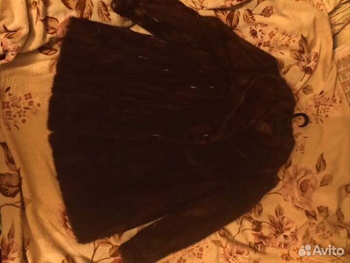 Полушубок из лапок норки. 52 - 54