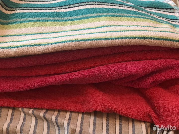 Полотенца хб, махровые бу в50х80