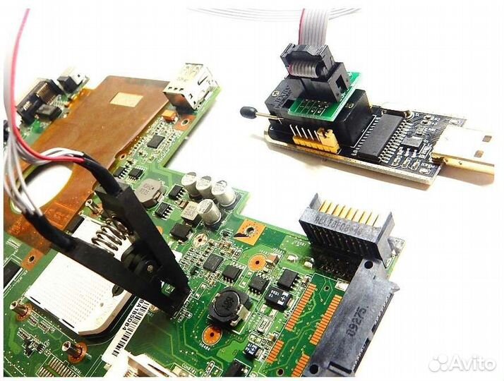 Ch341a с прищепкой