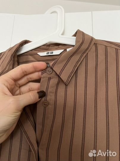 Рубашка женская uniqlo s-m