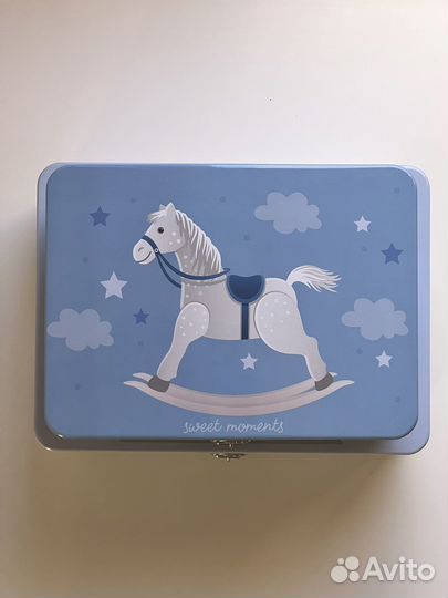 Набор жестяных коробок с замком, 3 шт