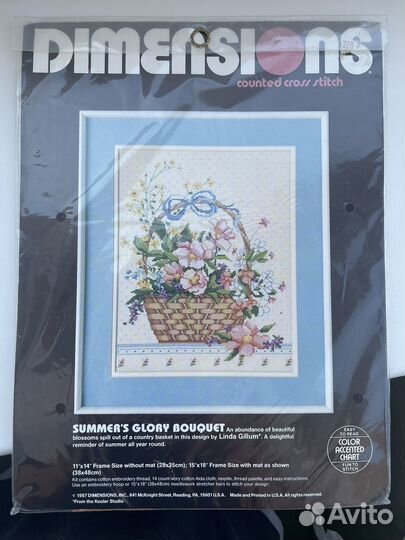 Набор для вышивания dimensions раритет