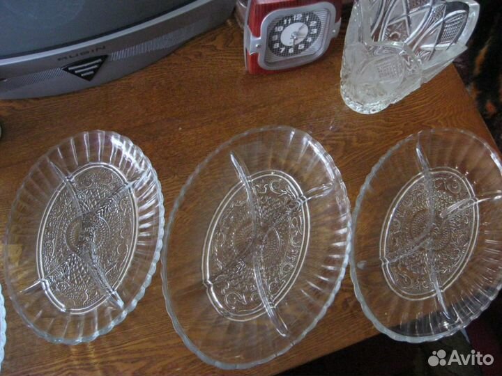 Минажницы,ваза-хрусталь