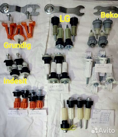 Болты транспортировочные