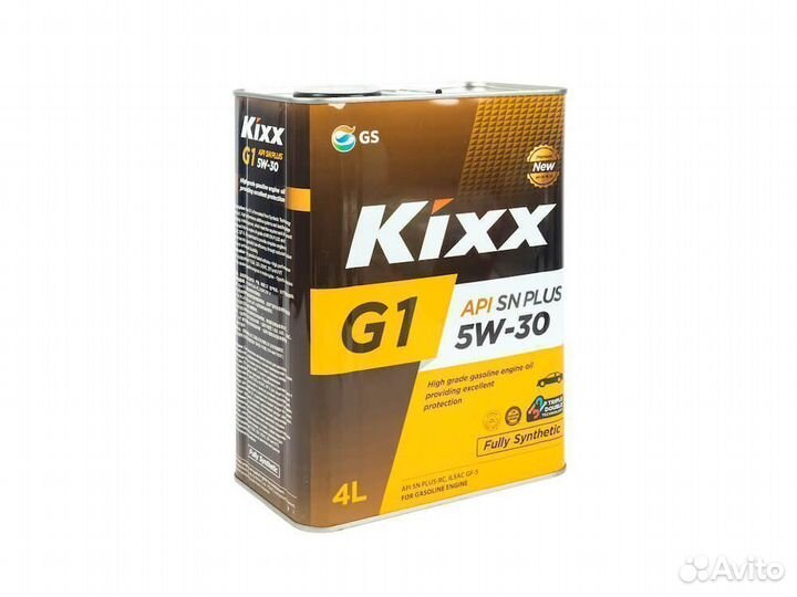 Масло моторное kixx G1 SP 5W-30 син. 4 л