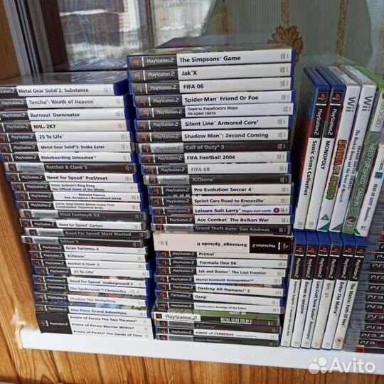 Sony playstation 2 игры