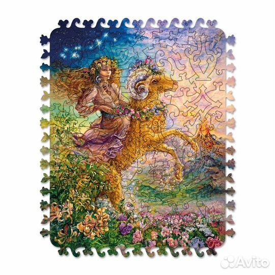 Деревянный пазл Знак зодиака - Овен (davici)