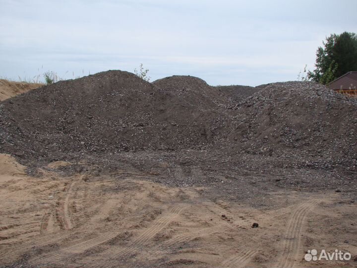 Грунт плодородный,щебень,асф.крошка