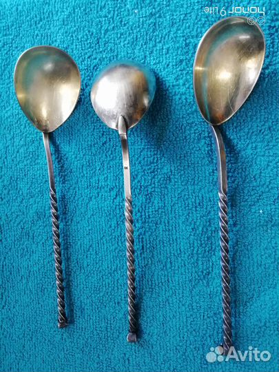 Мельхиоровые чайные ложки