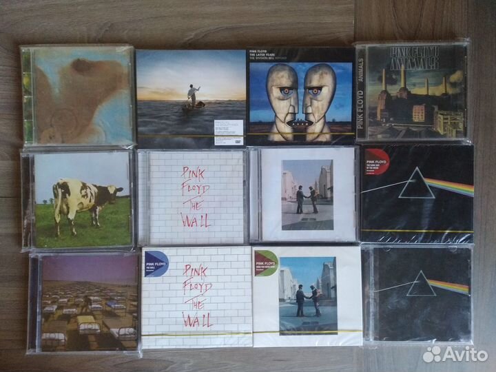 Cd диски deep purple pink floyd и т.д