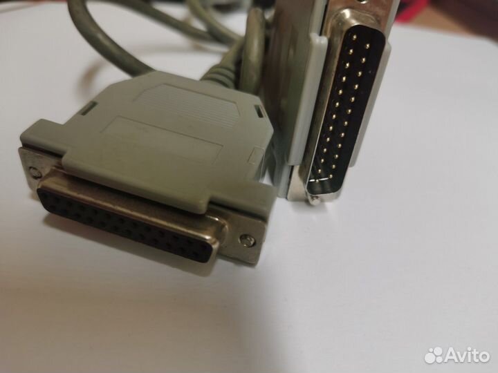 Кабель для принтера LPT db25 Centronics и для COM