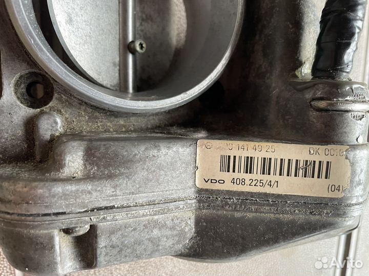Дроссельная заслонка mercedes w124 m104 с asr
