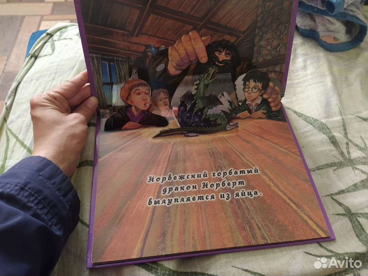 Гарри Поттер книга панорамка