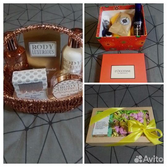 Подарочные наборы для женщин (разной цены)