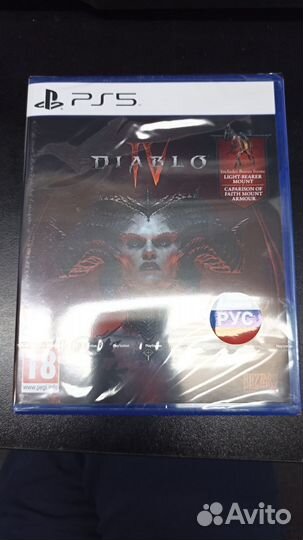 Diablo 4 ps5 новый диск