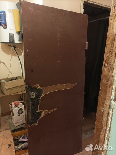 Дверь входная железная бу