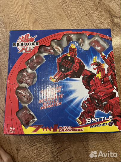 Bakugan Maxus Dragonoid бакуган новый