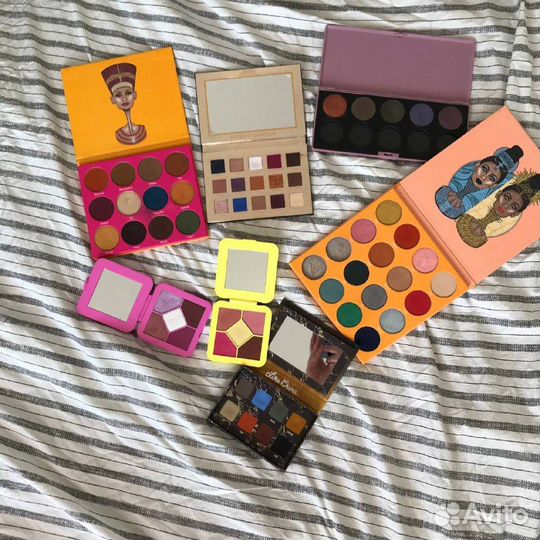 Палетки теней lime crime juvia's place nabla