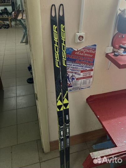 Лыжи беговые fisher коньковые 161