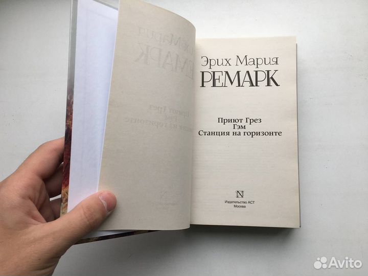 Эрих Ремарк: Приют Грез. Гэм. Станция на горизонте