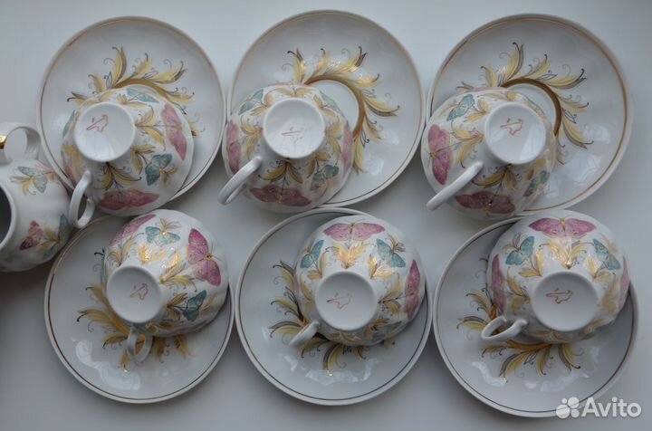 Разные сервизы Летняя симфония. Дулево