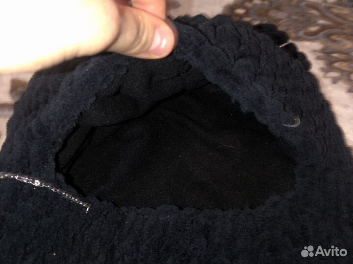 Балаклава кошечка утепленная флисом