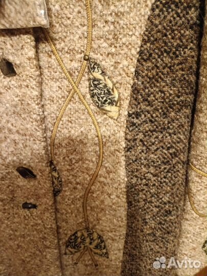 Пальто шерсть 100%