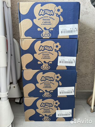 Фруктовое пюре Агуша