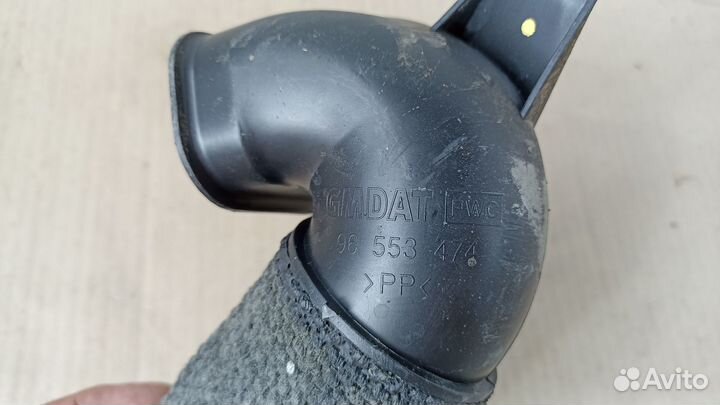 Воздуховод (резонатор) Шевроле Лачетти