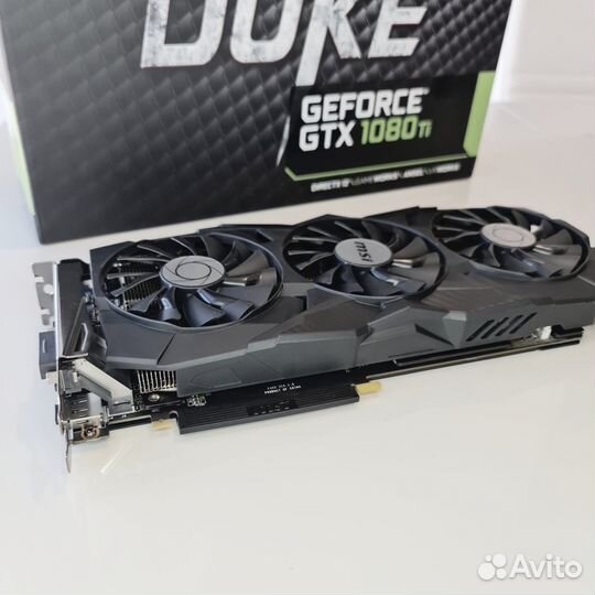 Видеокарта MSI GeForce GTX 1080 Ti duke 11G